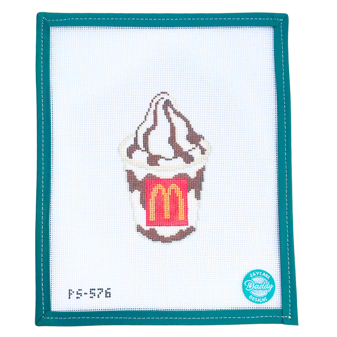 Ice Cream Cup Canvas