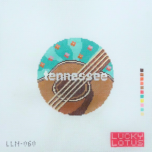 50 States - Tennessee Round Canvas