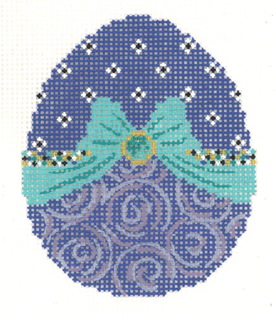 Lilac Ribbon Egg