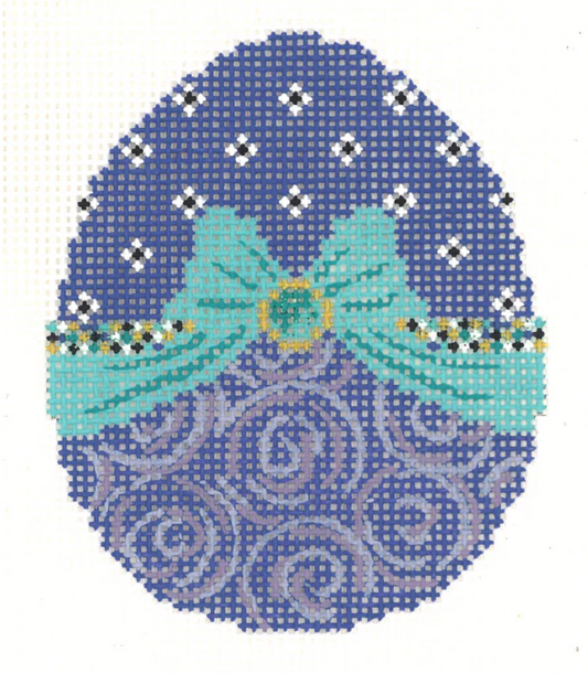 Lilac Ribbon Egg