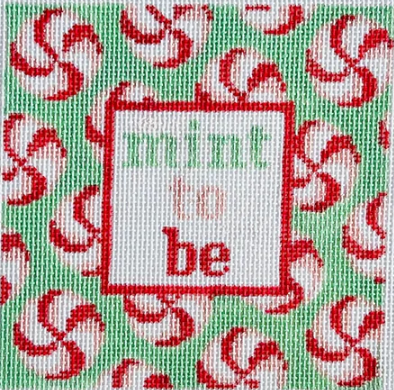 Mint to Be Square Canvas