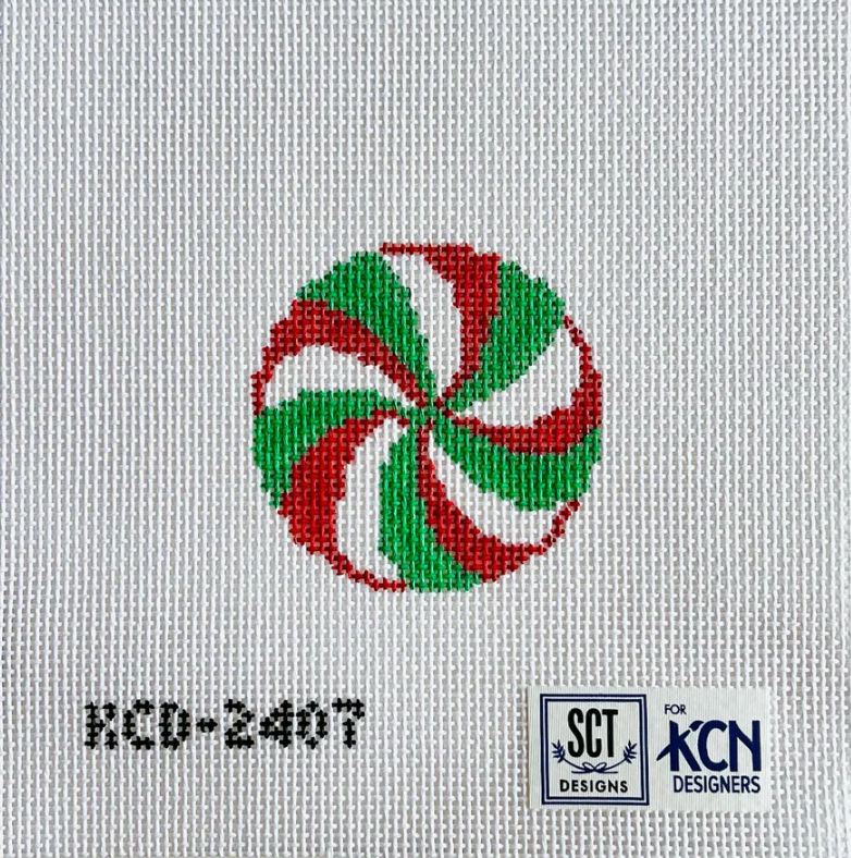 Red and Green Mint Canvas