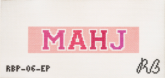 Mahj Fob Canvas - Pink