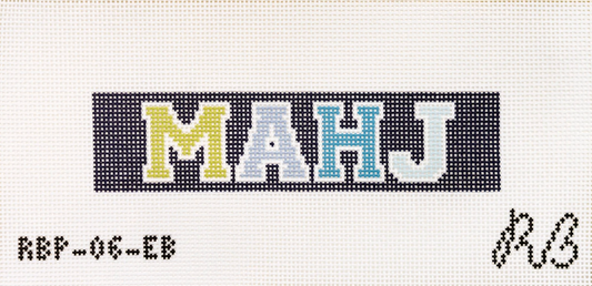 Mahj Fob Canvas - Navy