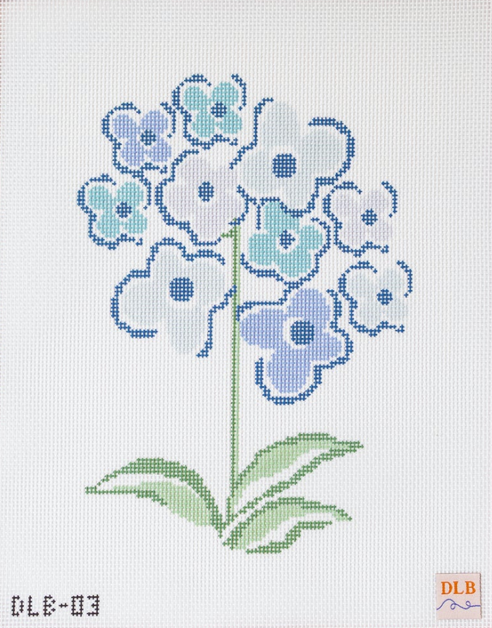 Abstract Hydrangea Blossoms