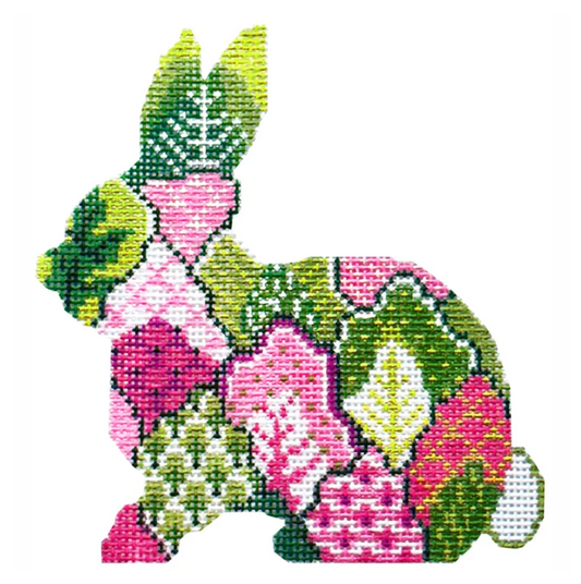 Pink Tobacco Leaf Bunny