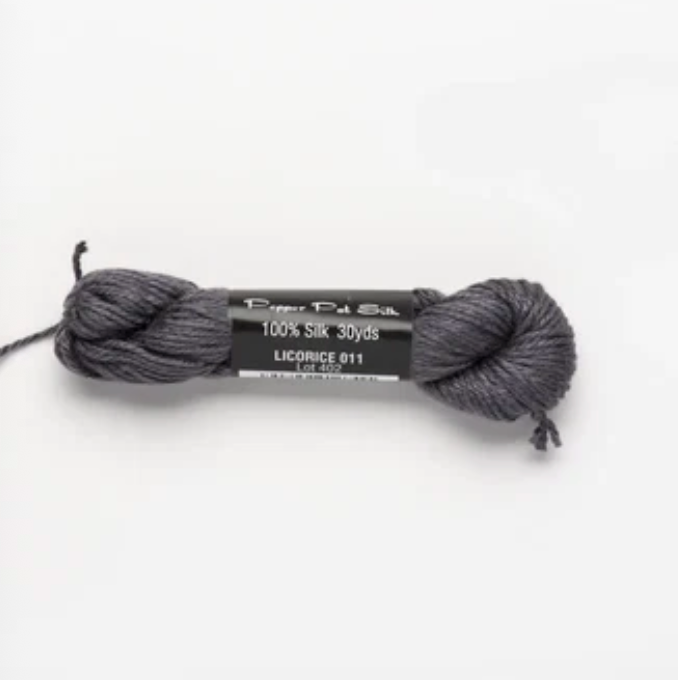 011 Licorice - Pepper Pot Silk