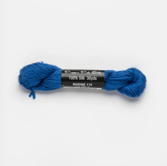 115 Marine  - Pepper Pot Silk