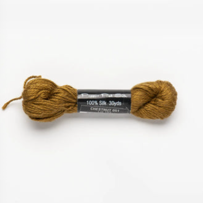 051 Chestnut - Pepper Pot Silk