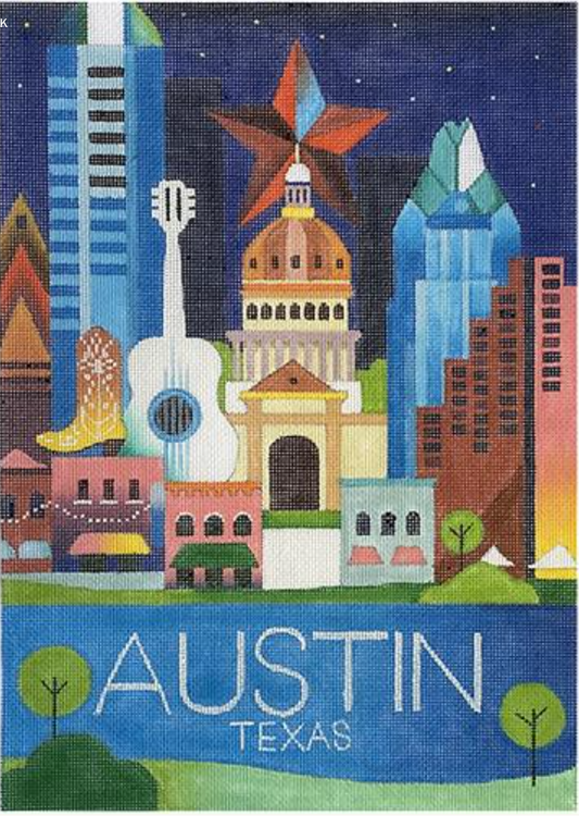 Austin Texas - USA Travel Poster