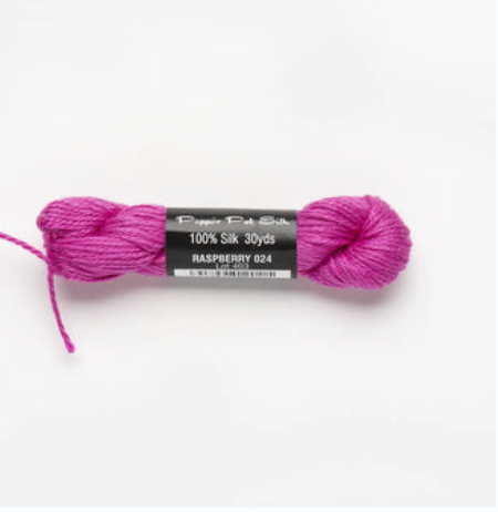 024 Raspberry - Pepper Pot Silk
