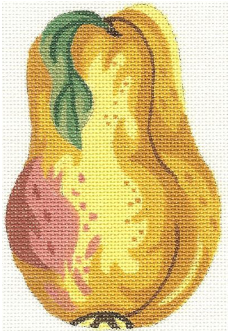 Pear Ornament Canvas