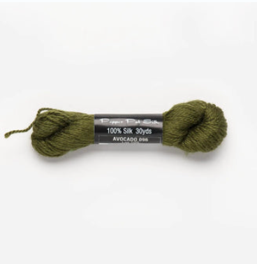 096 Avocado - Pepper Pot Silk
