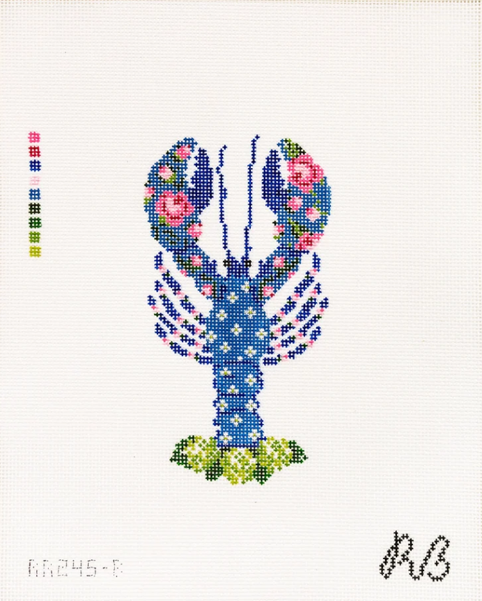 Floral Lobster - Lucy Blue