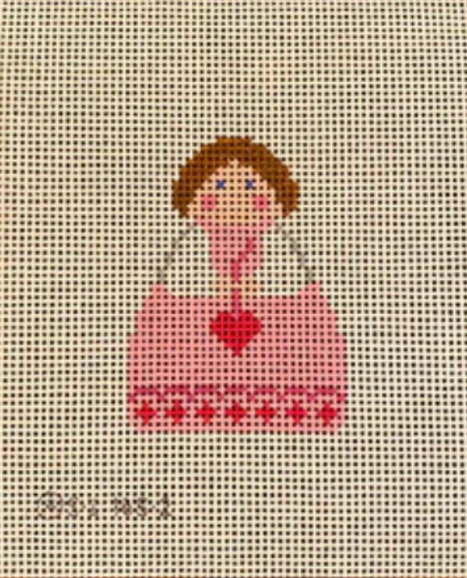 February Angel Canvas