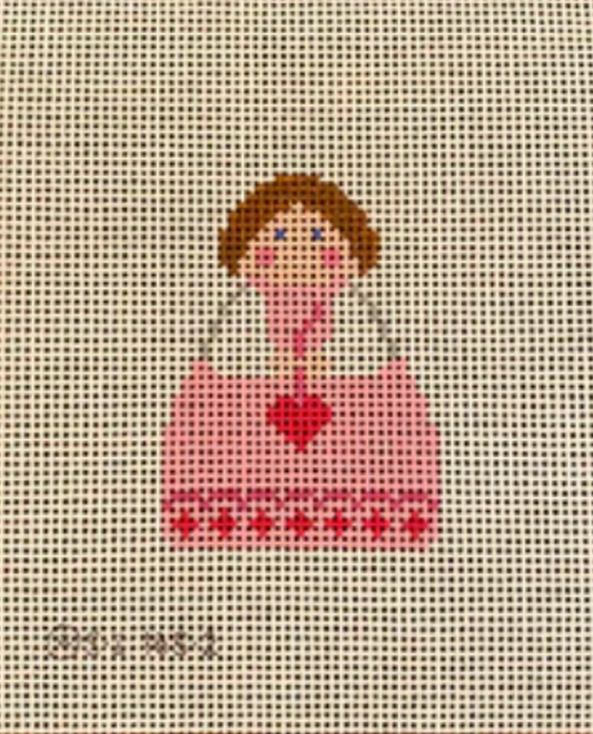 February Angel Canvas