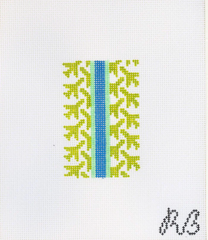 Airplane Houndstooth Small - Green