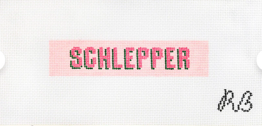 Schlepper Key Fob Canvas - Pink