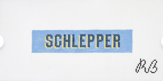 Schlepper Key Fob Canvas - Light Blue