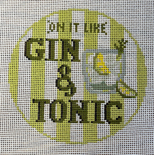 Gin and Tonic Happier Hour Coaster