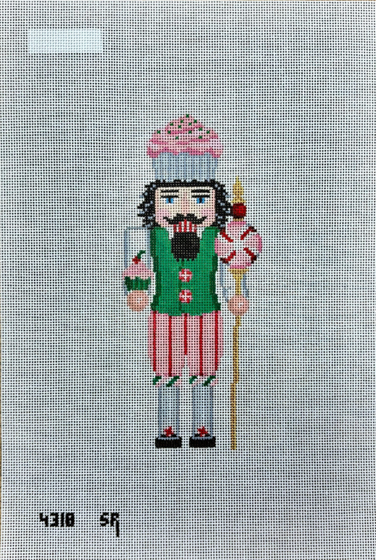 Cupcake Guard Nutcracker