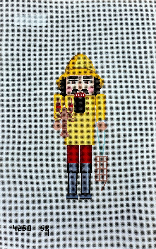 Lobster Catcher Nutcracker