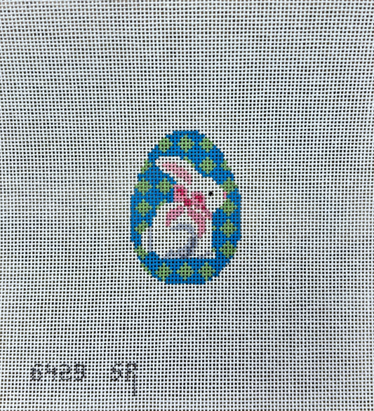 Pink Bow Rabbit Egg