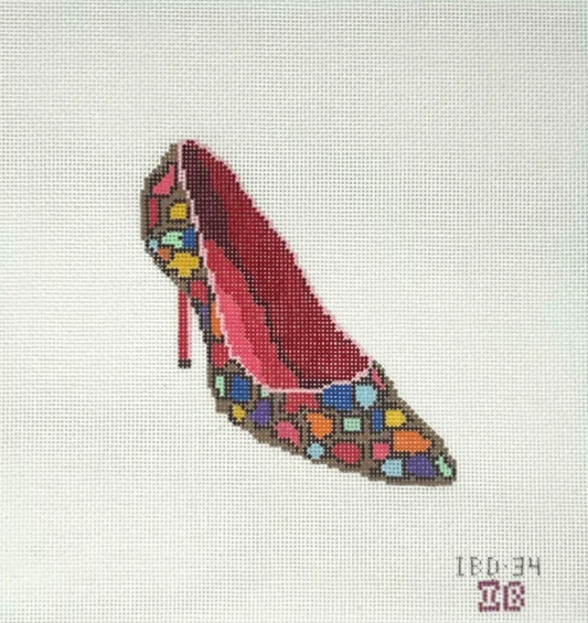 Suede Rene Heel