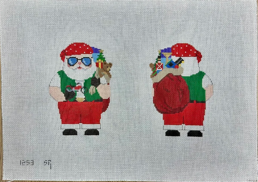 Motorcycle Santa Two-Sided