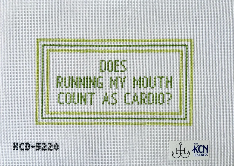 Does Running My Mouth