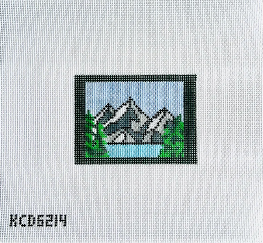 Mountains Luggage Tag Insert