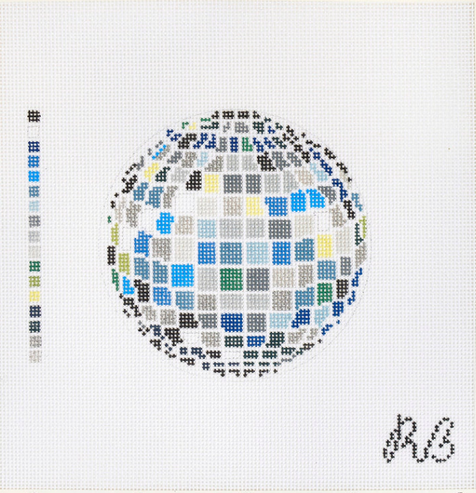Disco Ball Cool Tones