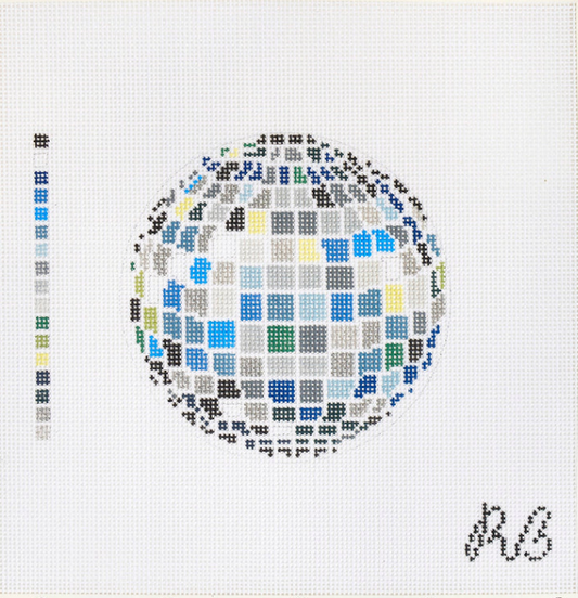 Disco Ball Cool Tones