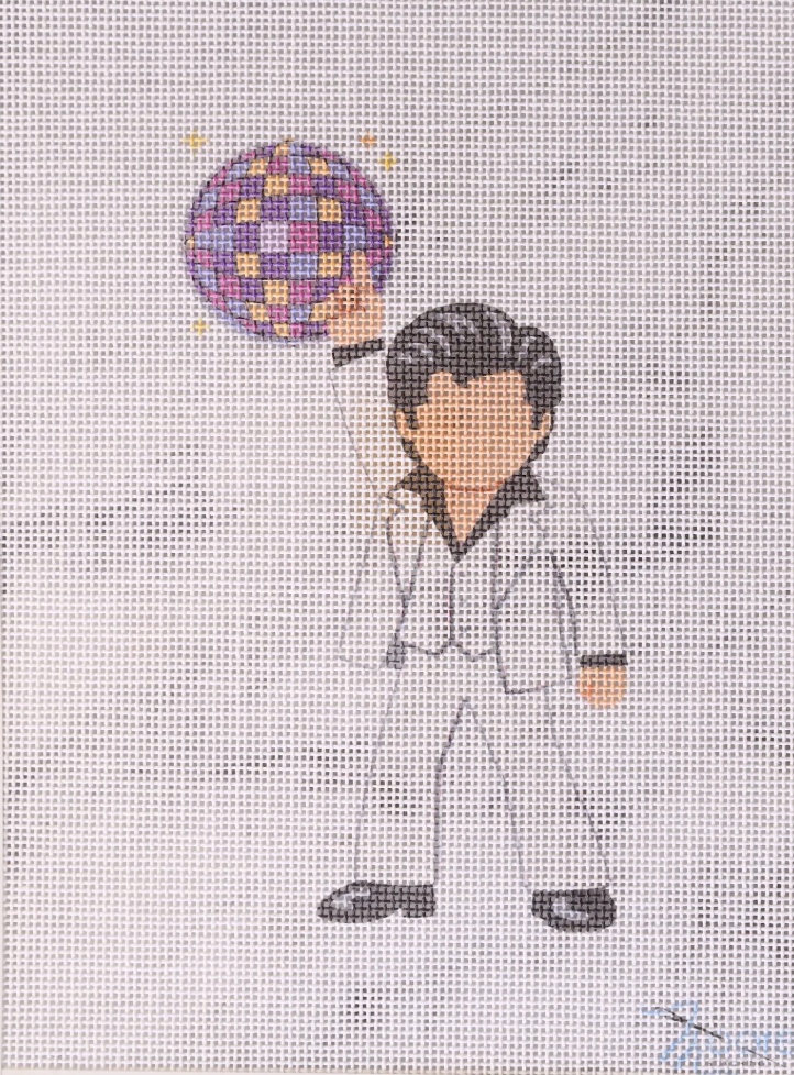 Stayin’ Alive Needlepoint Canvas