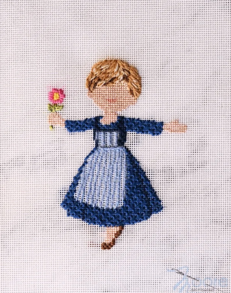The Hills Are Alive Needlepoint Canvas