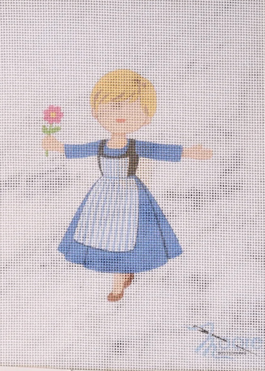 The Hills Are Alive Needlepoint Canvas