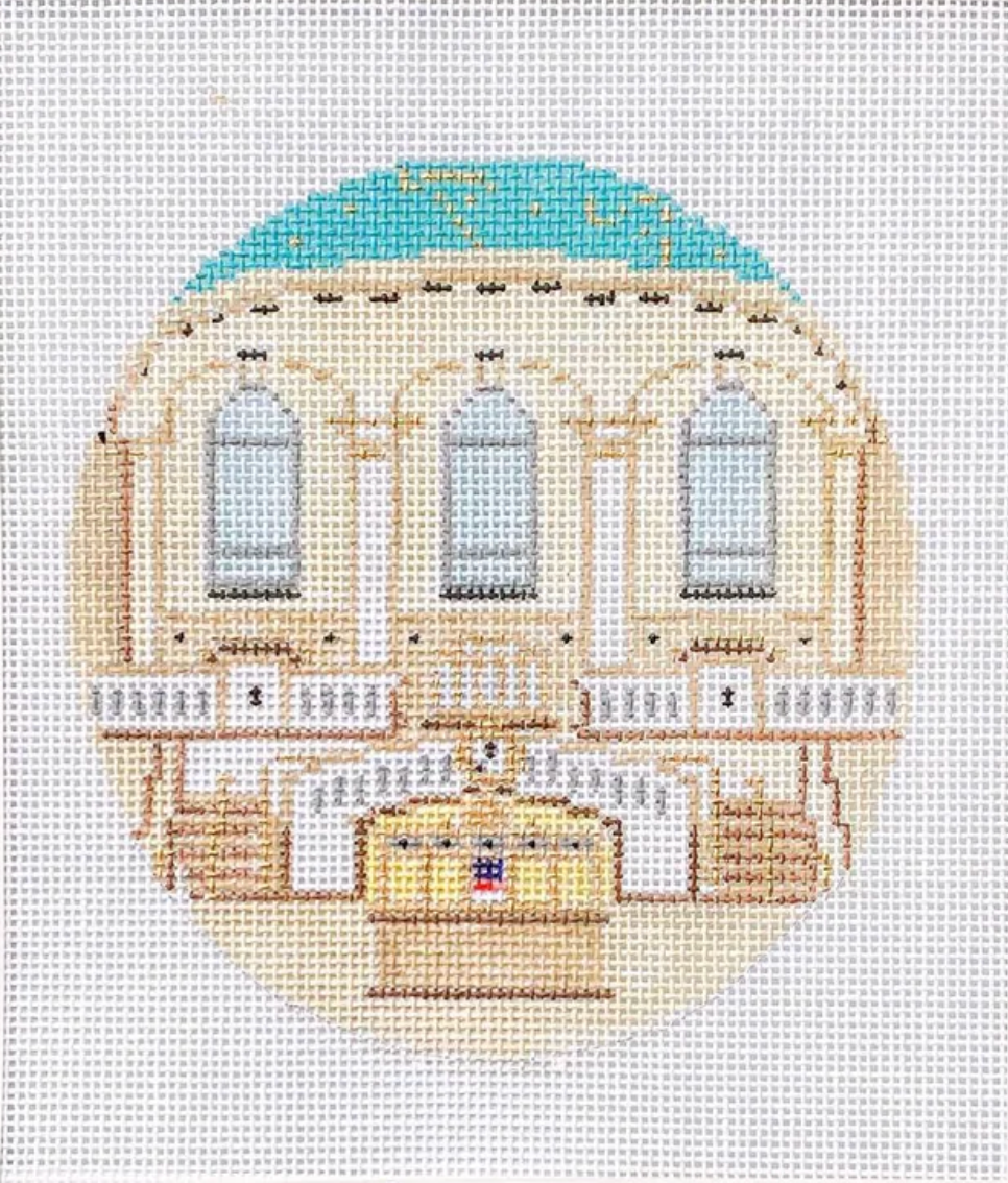 Grand Central Terminal Needlepoint Canvas and Stitch Guide