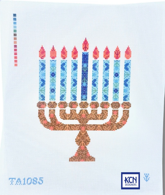 Floral Menorah