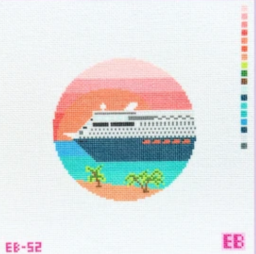 Tropical Cruise Customizable Travel Round