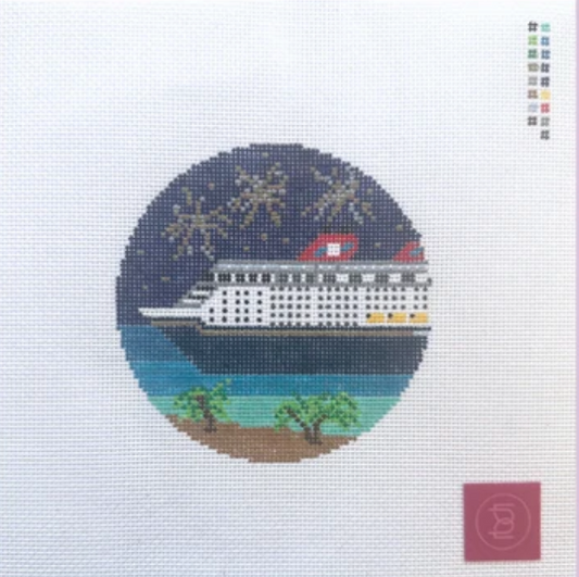 Magical Cruise Customizable Round