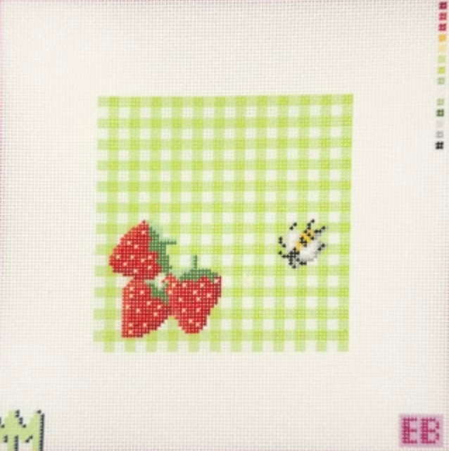 Berries and Bee Coaster