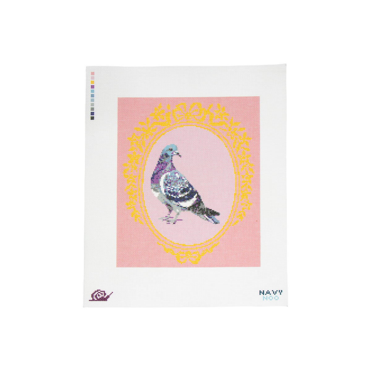 Gilded Pigeon Canvas