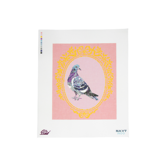 Gilded Pigeon Canvas