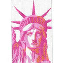 Statue of Liberty - Hot Pink/ Pink