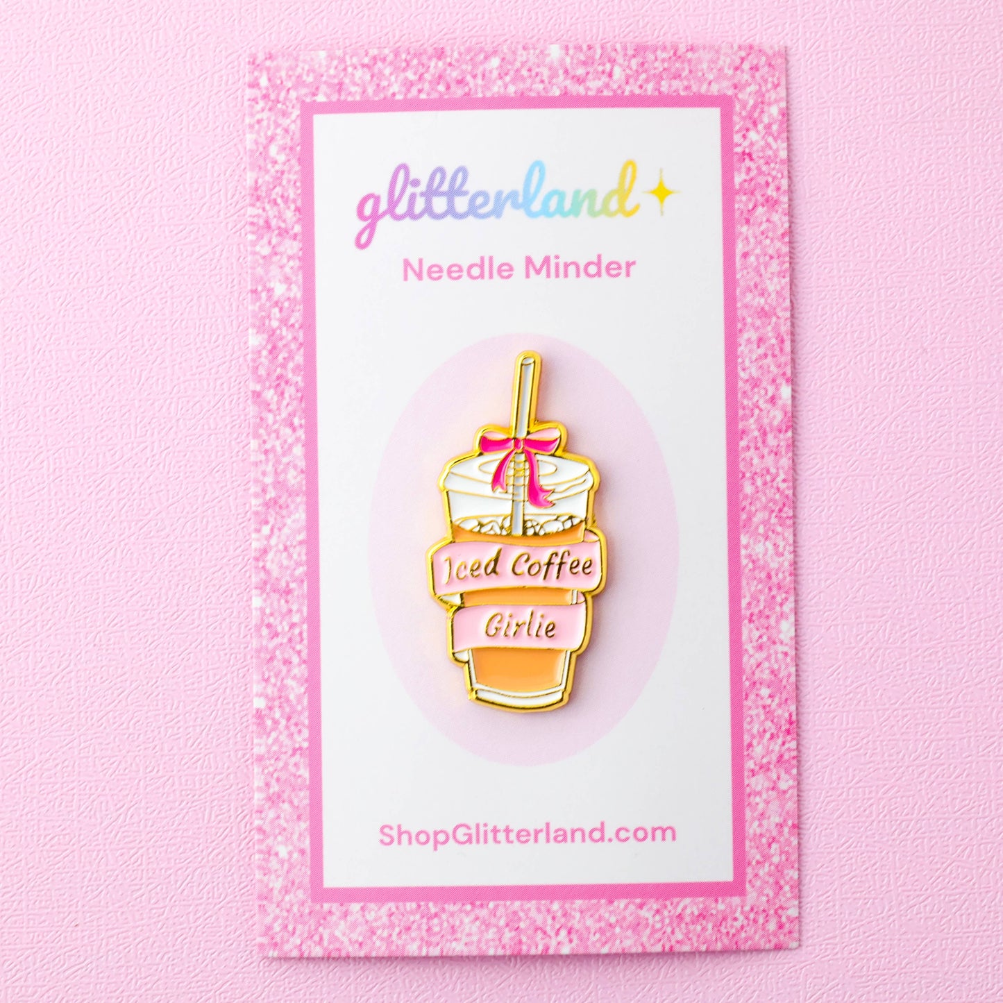 Coffee Girl Needle Minder Magnet