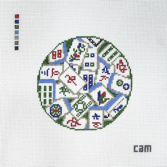 CAM-0035 Mahjong Tiles Canvas