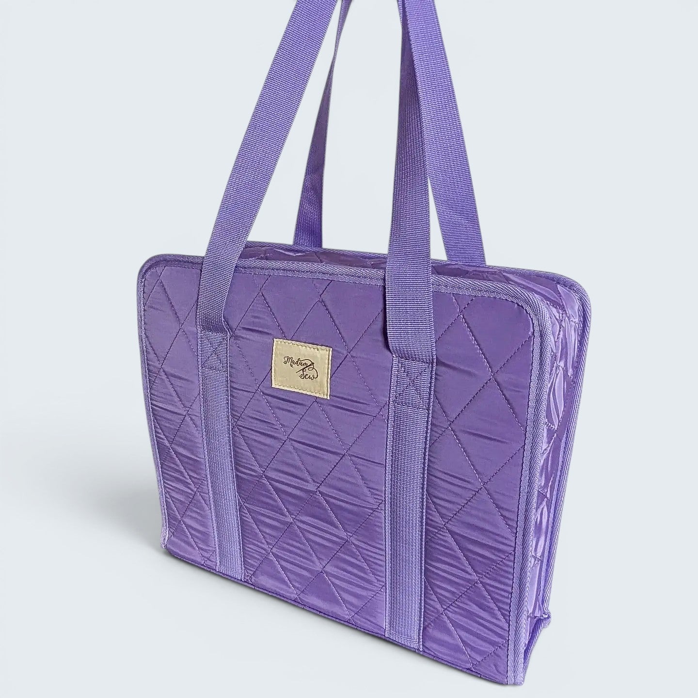 Carry-All Needlepoint Organizer – Multi-Pocket Binder Bag