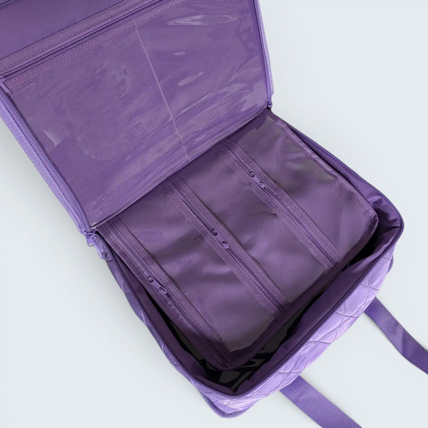 Carry-All Needlepoint Organizer – Multi-Pocket Binder Bag