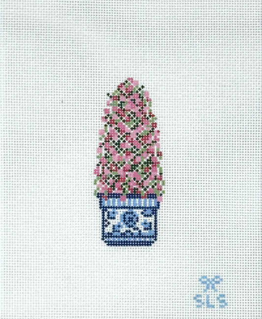 Chinoiserie Trellis Canvas