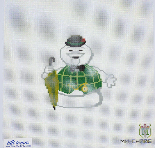 Jolly Snowman Canvas